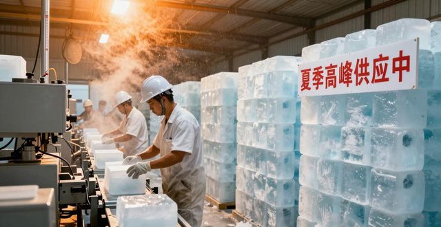 杭州冰块公司的夏季制冷解决方案揭秘